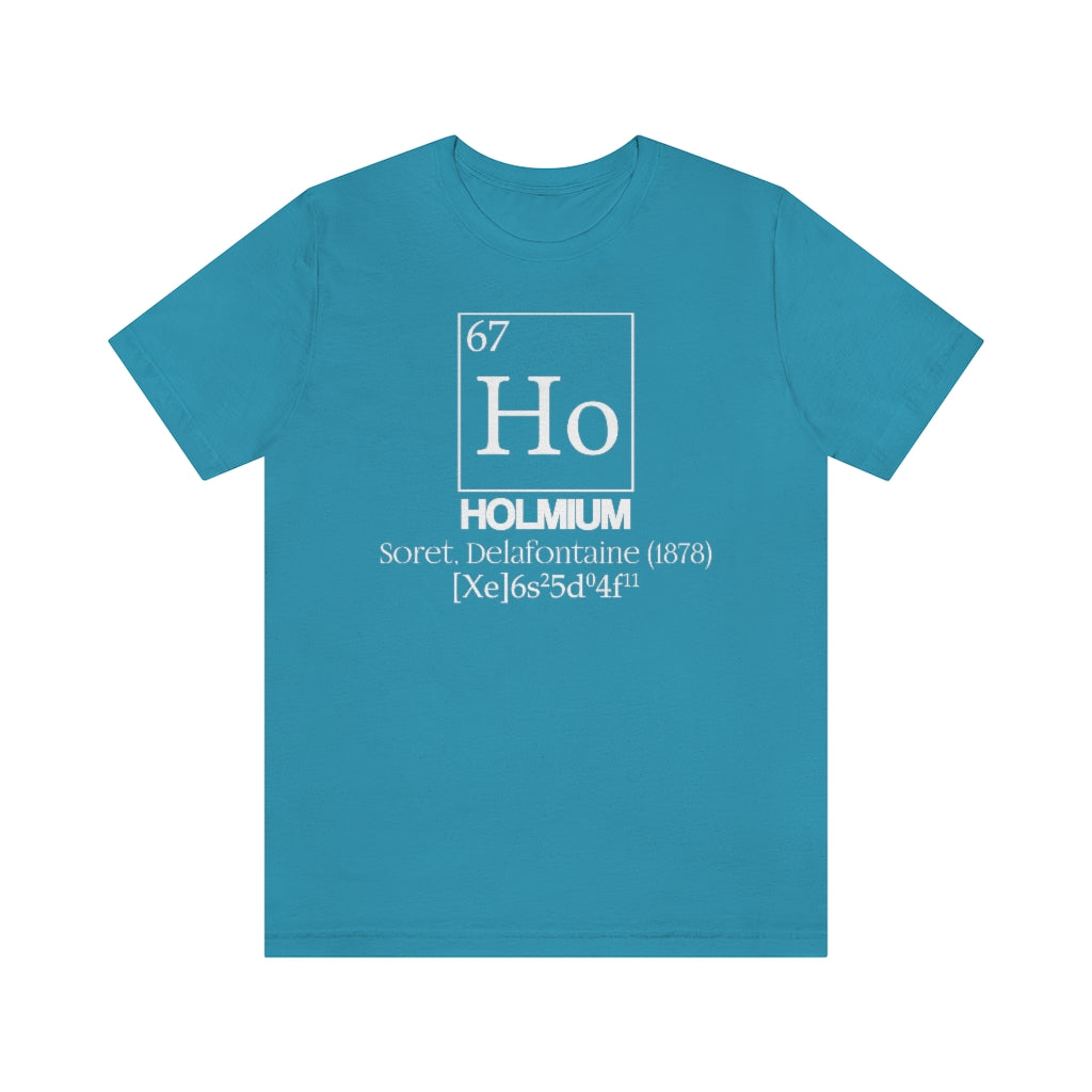 Holmium Element-67 T-Shirt, by Aardvark Dreams [Elementwear]