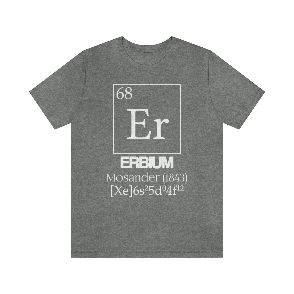 Erbium Element-68 T-Shirt, by Aardvark Dreams [Elementwear]