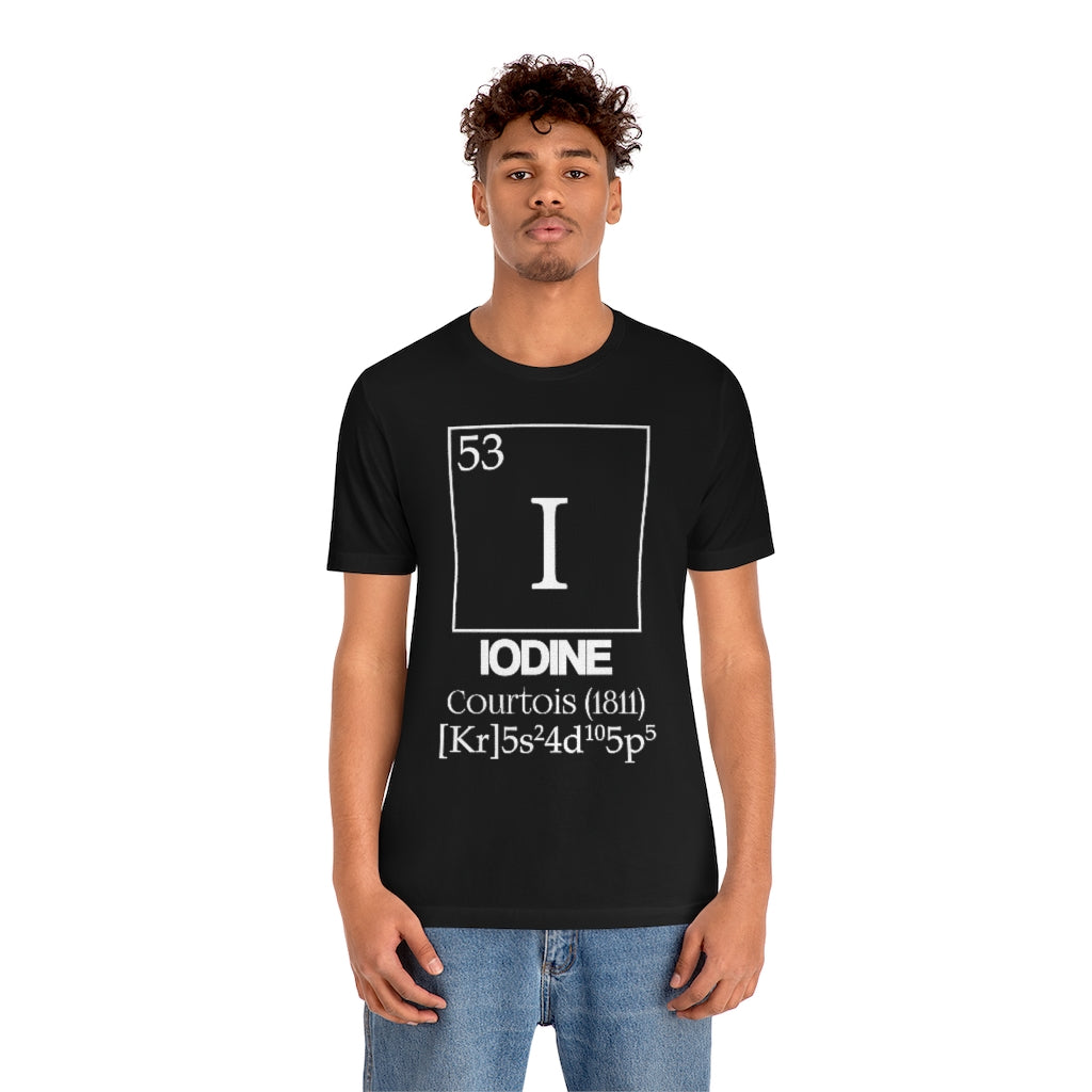 Iodine Element-53 T-Shirt, by Aardvark Dreams [Elementwear]