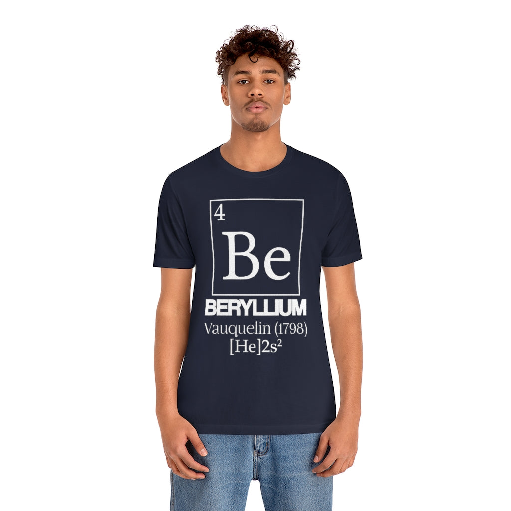 Beryllium Element-4 T-Shirt, by Aardvark Dreams [Elementwear]