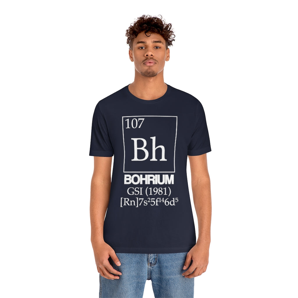 Bohrium Element-107 T-Shirt, by Aardvark Dreams [Elementwear]