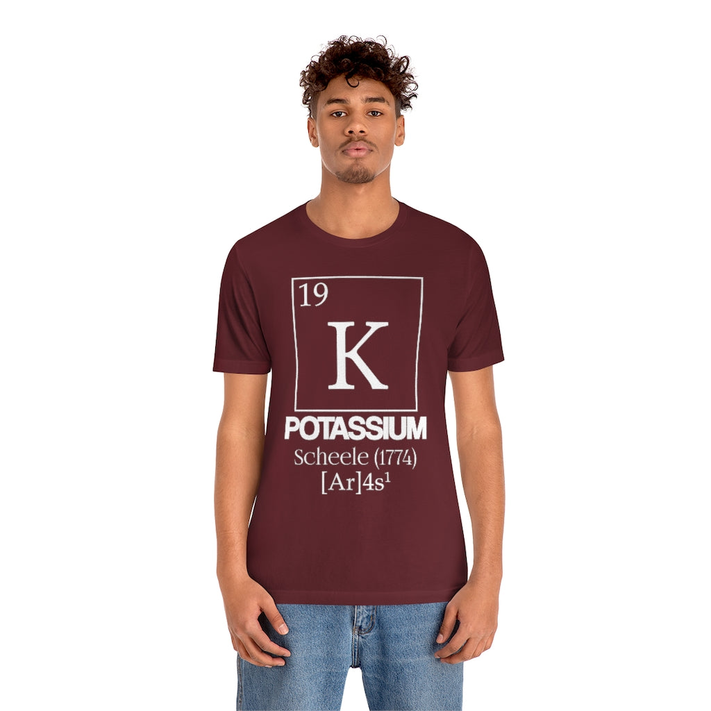 Potassium Element-19 T-Shirt, by Aardvark Dreams [Elementwear]