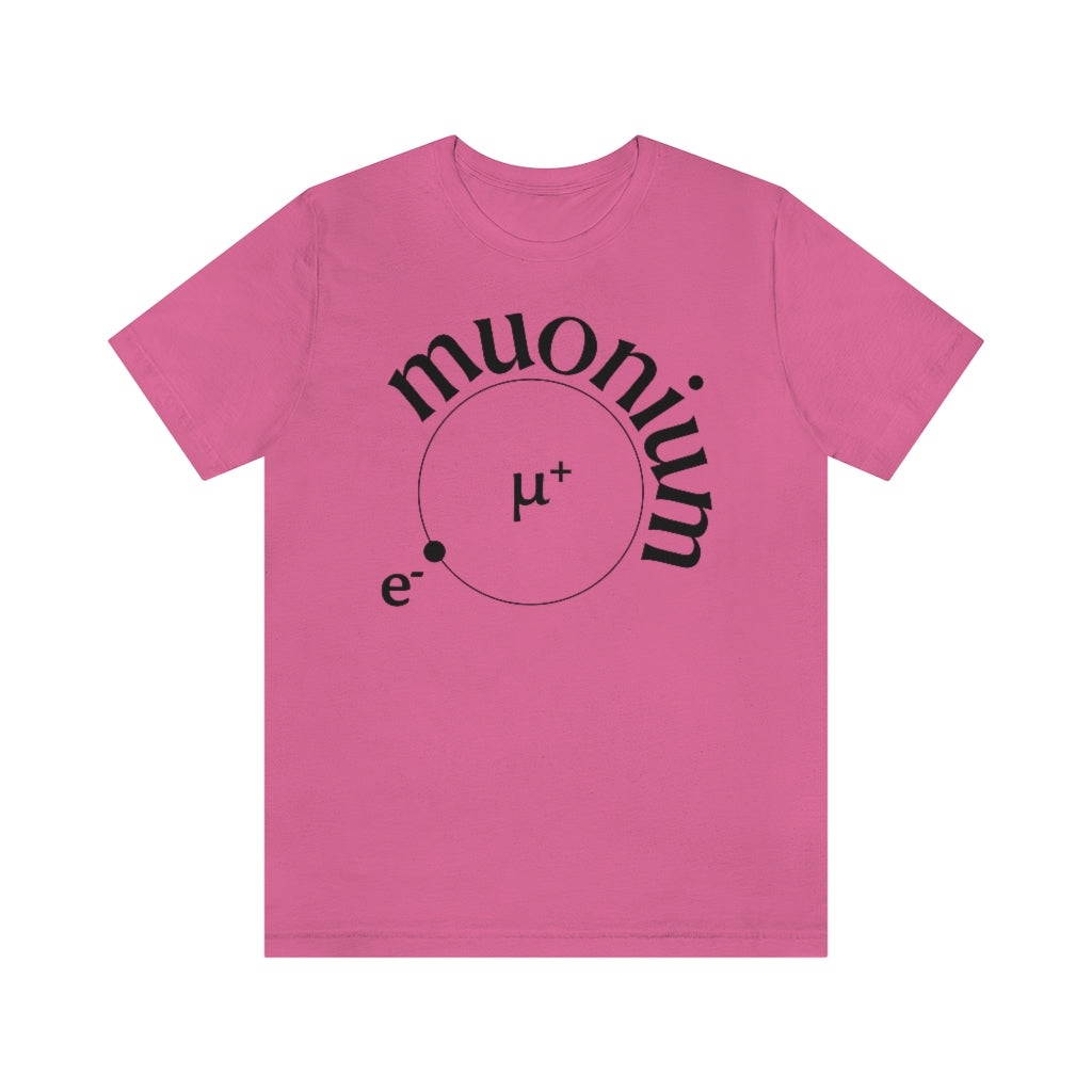 Muonium T-Shirt, by Aardvark Dreams