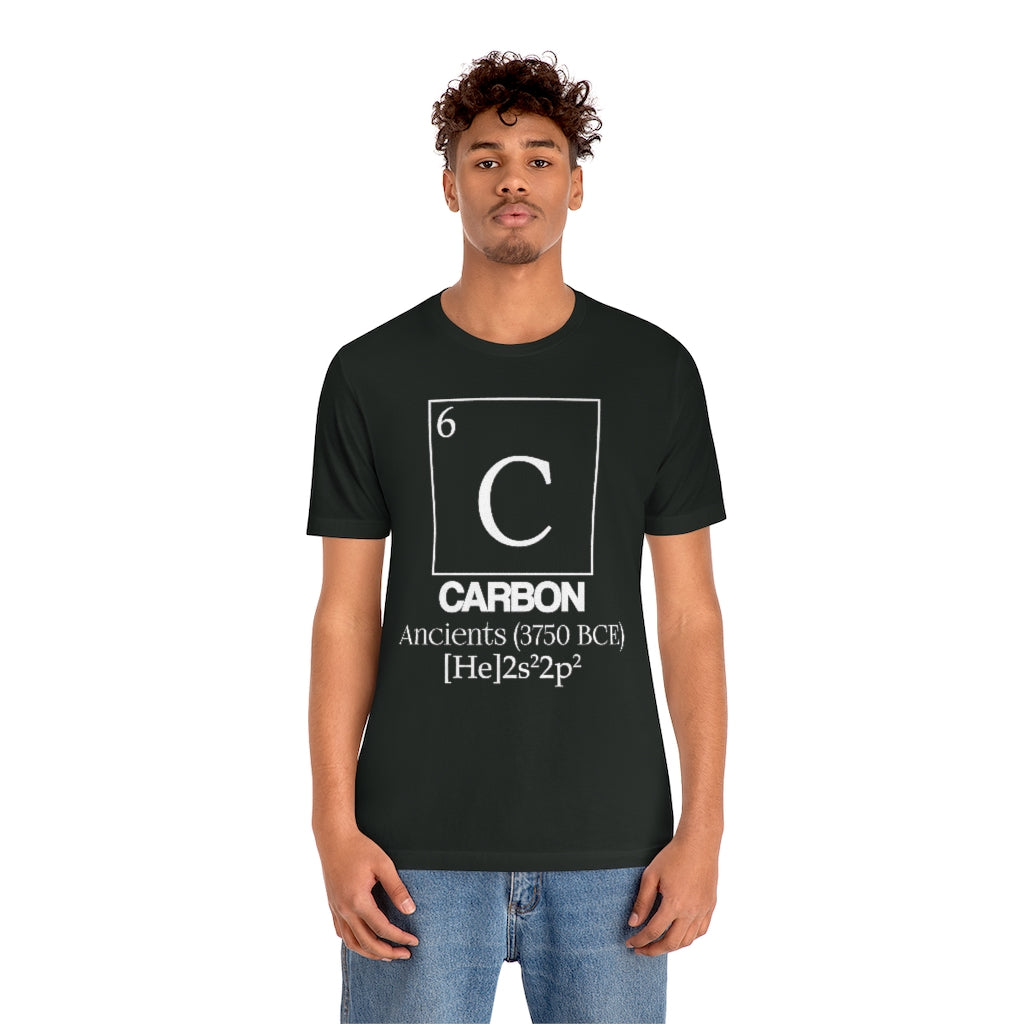 Carbon Element-6 T-Shirt, by Aardvark Dreams