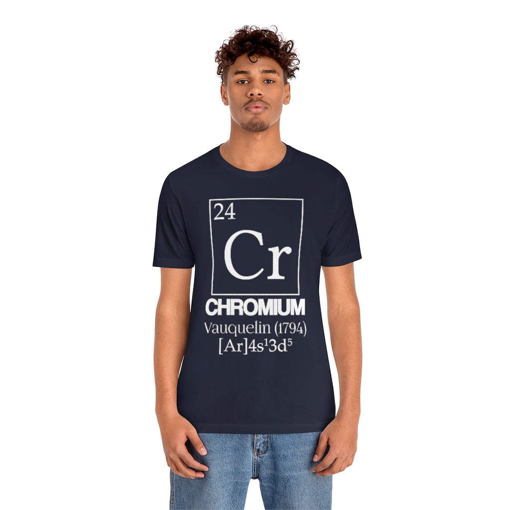 Chromium Element-24 T-Shirt, by Aardvark Dreams [Elementwear]