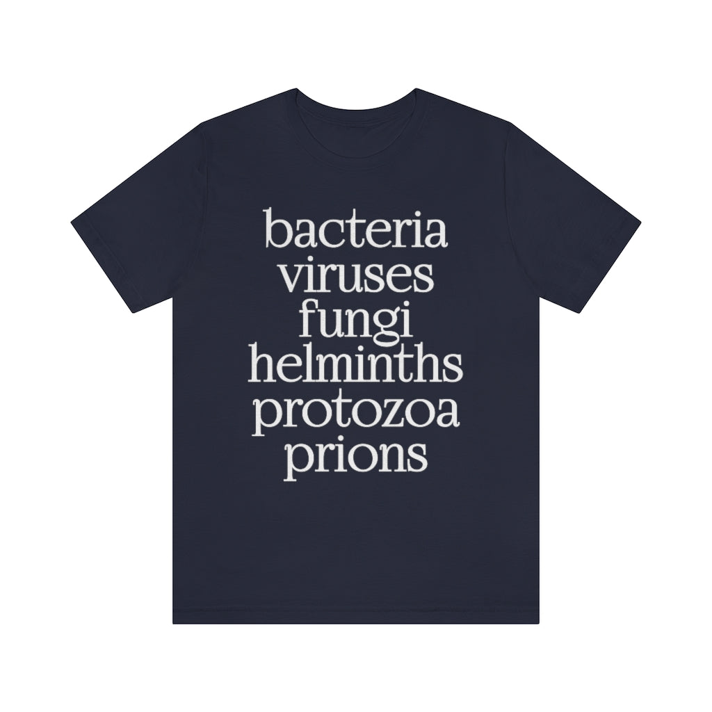 Pathogens T-Shirt, by Aardvark Dreams