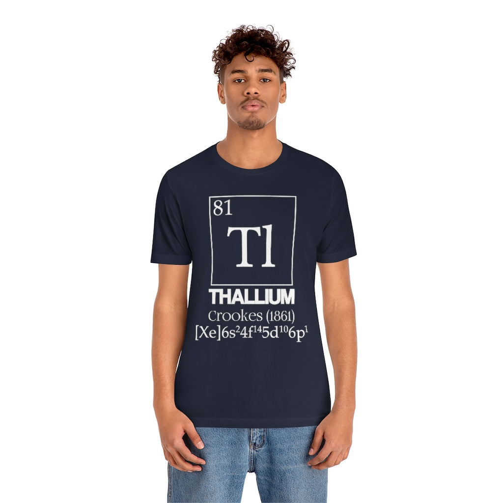 Thallium Element-81 T-Shirt, by Aardvark Dreams [Elementwear]