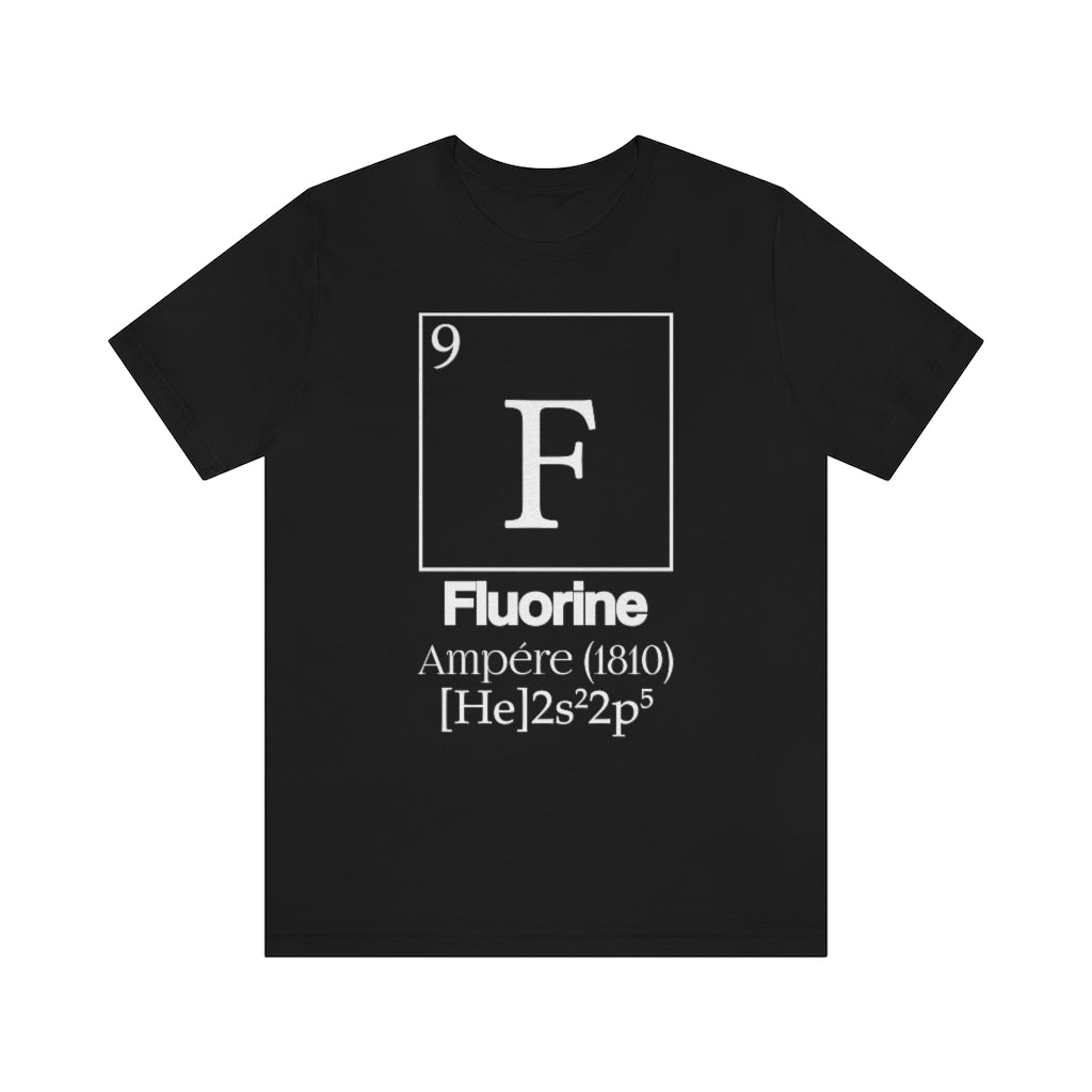 Fluorine Element-9 T-Shirt, by Aardvark Dreams [Elementwear]