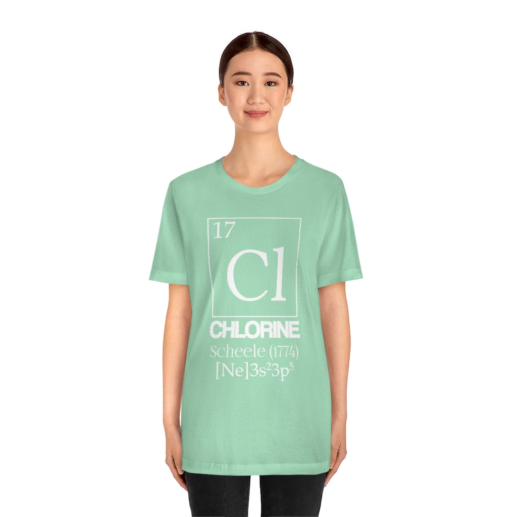 Chlorine Element-17 T-Shirt, by Aardvark Dreams [Elementwear]