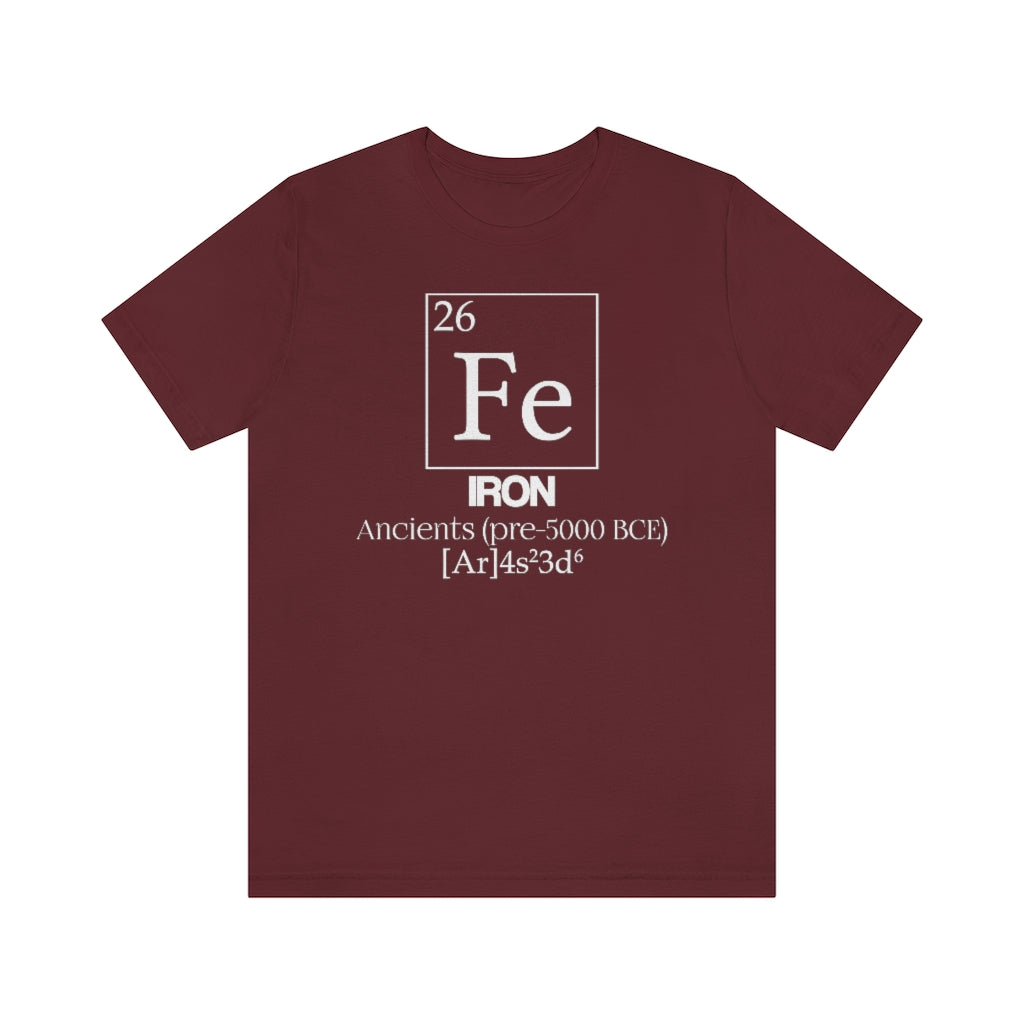 Iron Element-26 T-Shirt, by Aardvark Dreams