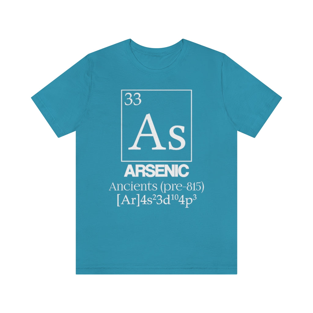 Arsenic Element-33 T-Shirt, by Aardvark Dreams [Elementwear]