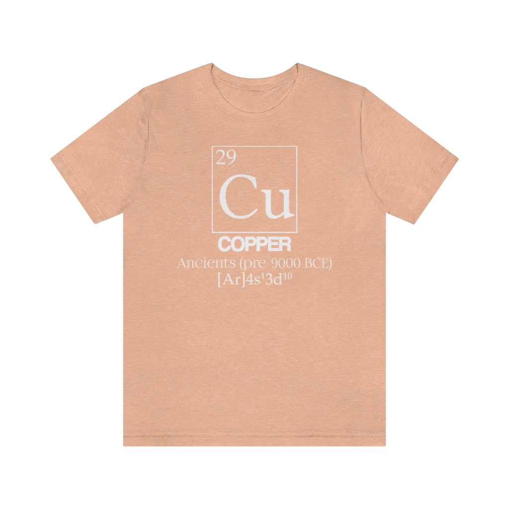 Copper Element-29 T-Shirt, by Aardvark Dreams [Elementwear]