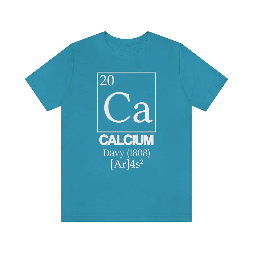 Calcium Element-20 T-Shirt, by Aardvark Dreams [Elementwear]