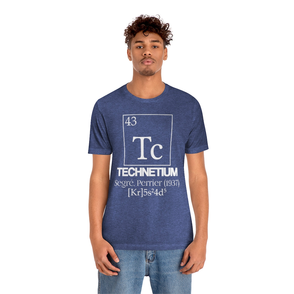 Technetium Element-43 T-Shirt, by Aardvark Dreams [Elementwear]