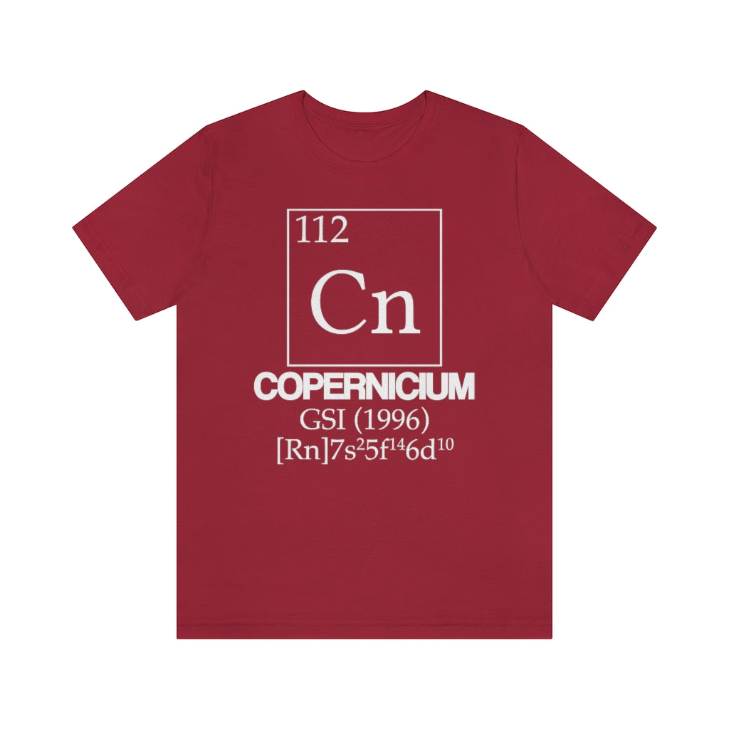 Copernicium Element-112 T-Shirt, by Aardvark Dreams [Elementwear]