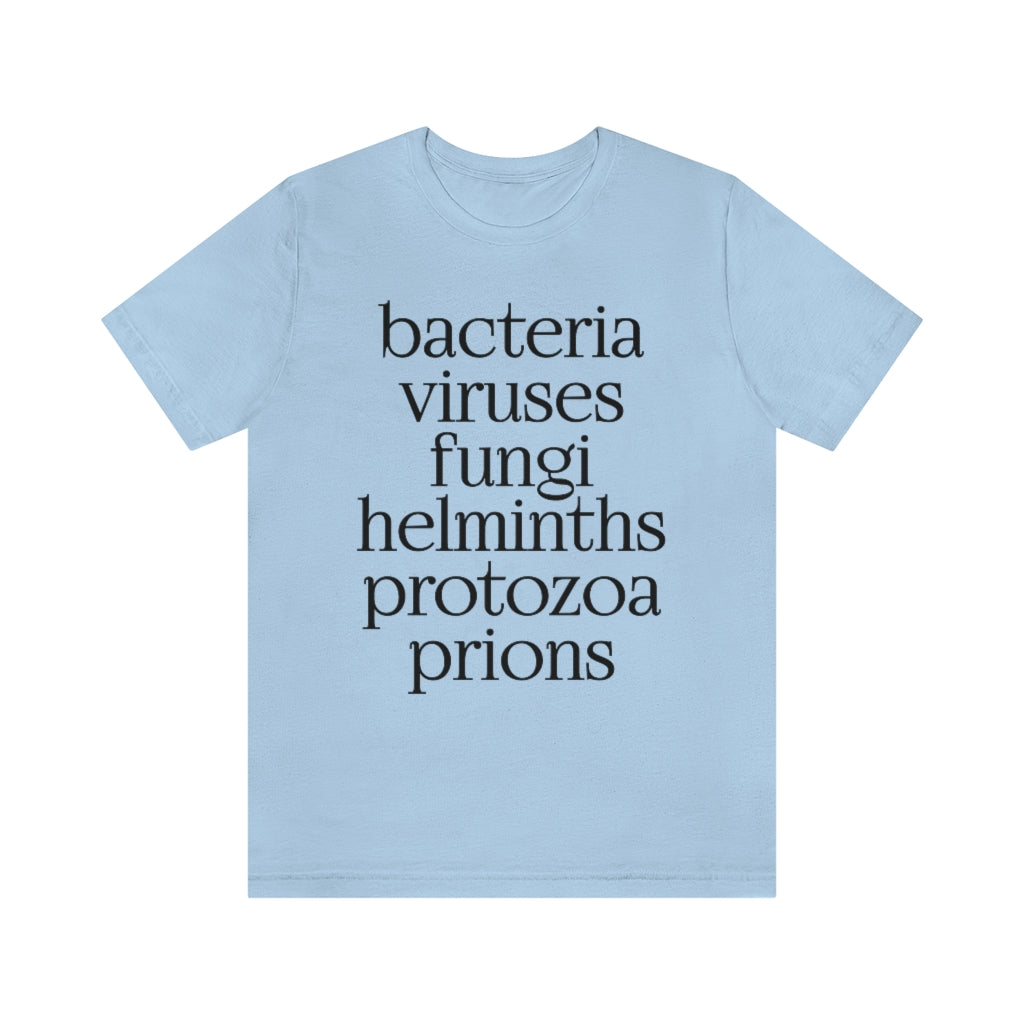 Pathogens T-Shirt, by Aardvark Dreams