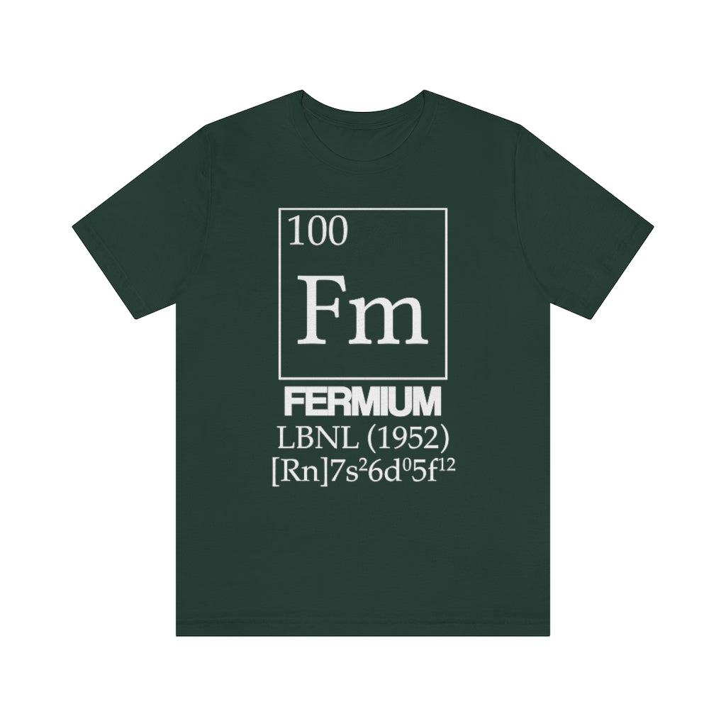 Fermium Element-100 T-Shirt, by Aardvark Dreams [Elementwear]