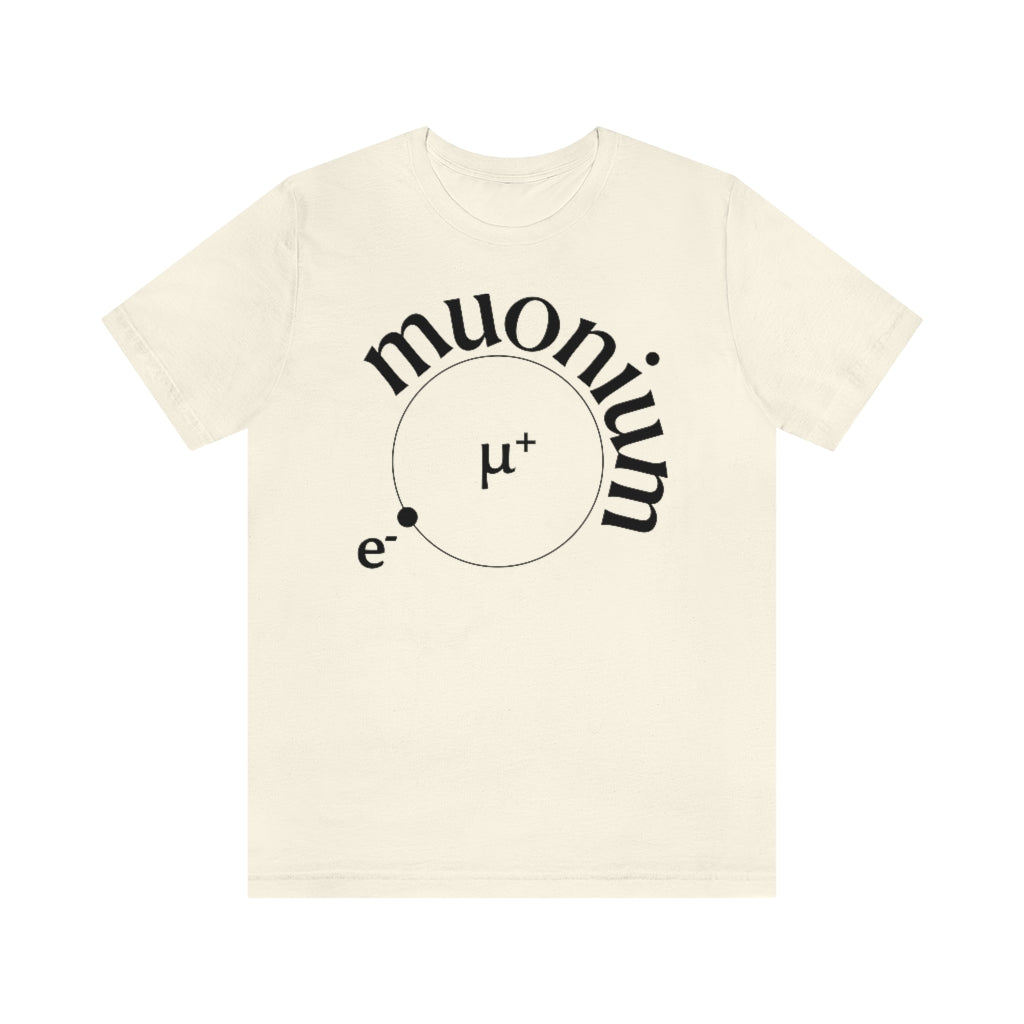 Muonium T-Shirt, by Aardvark Dreams