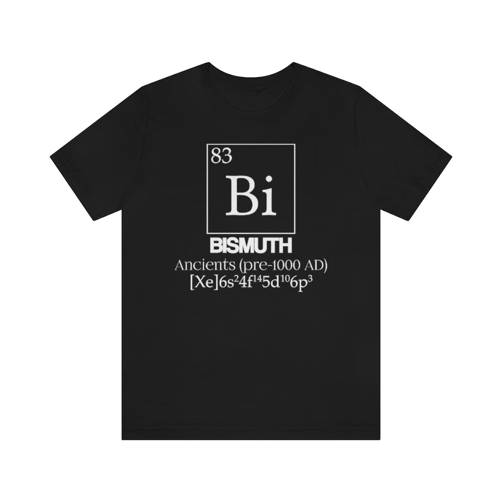 Bismuth Element-83 T-Shirt, by Aardvark Dreams [Elementwear]