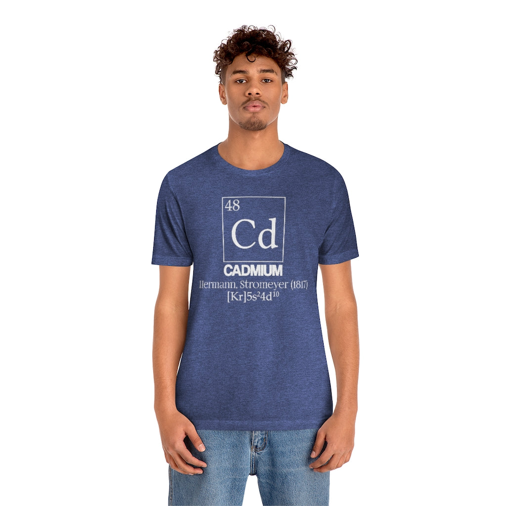 Cadmium Element-48 T-Shirt, by Aardvark Dreams [Elementwear]