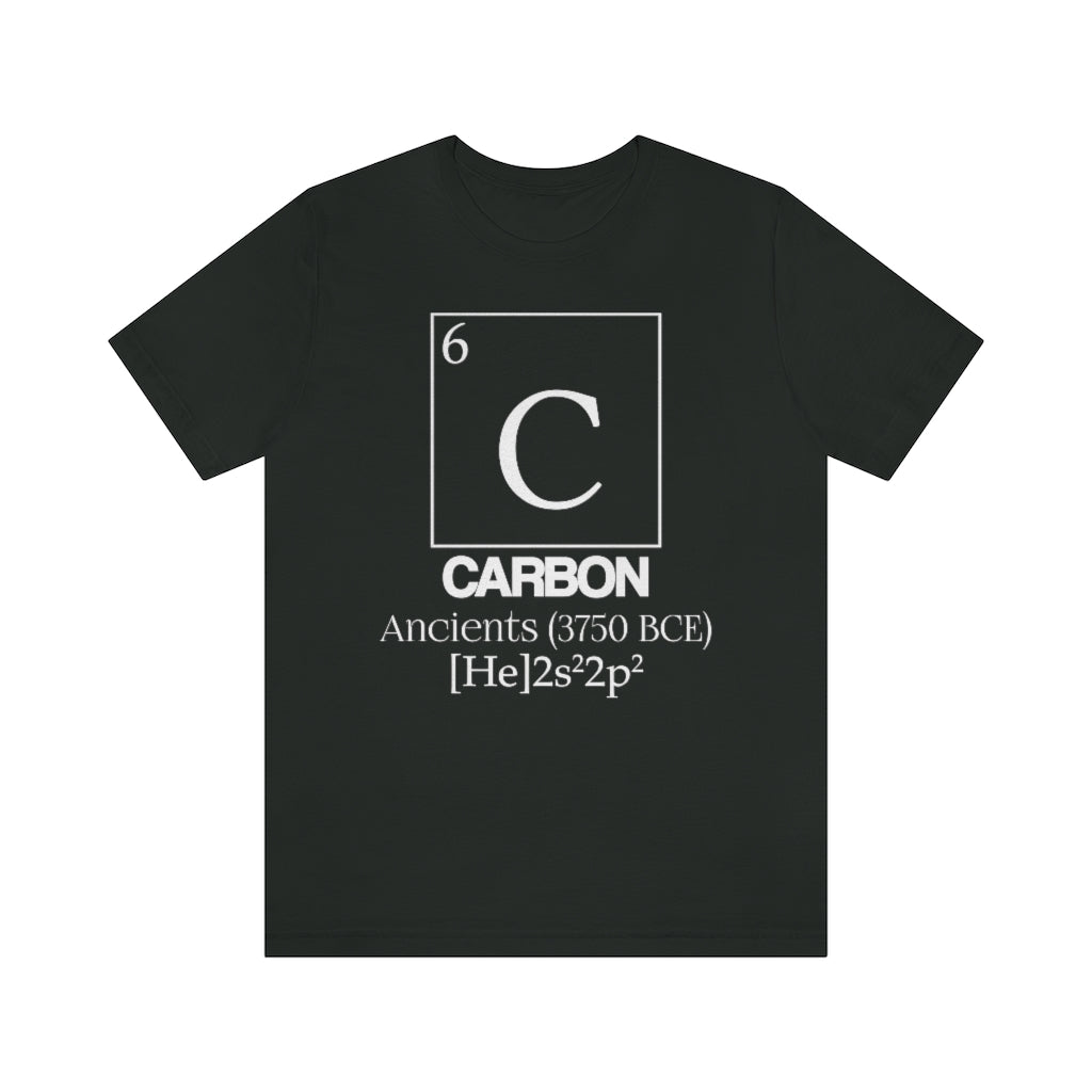 Carbon Element-6 T-Shirt, by Aardvark Dreams