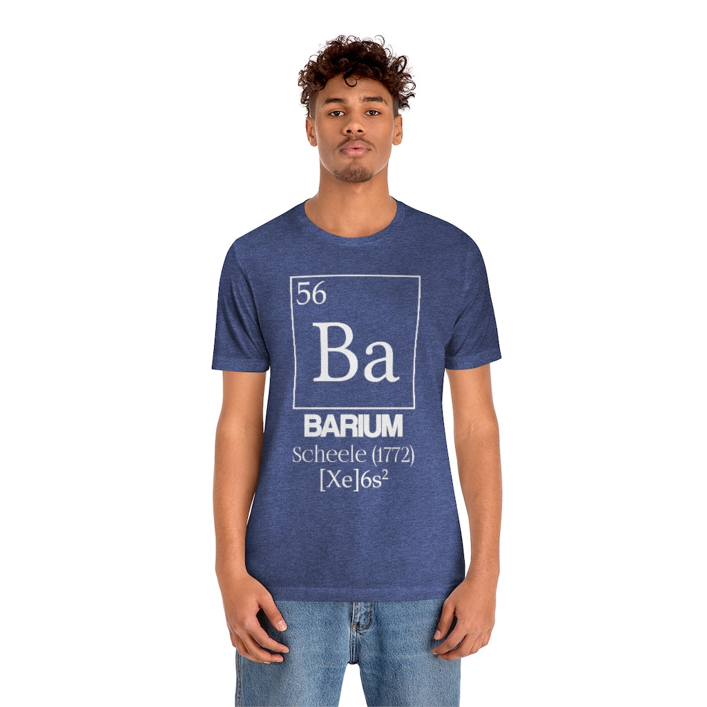 Barium Element-56 T-Shirt, by Aardvark Dreams [Elementwear]