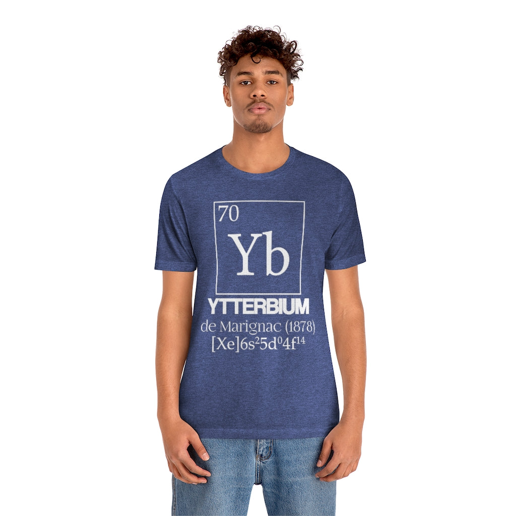 Ytterbium Element-70 T-Shirt, by Aardvark Dreams [Elementwear]