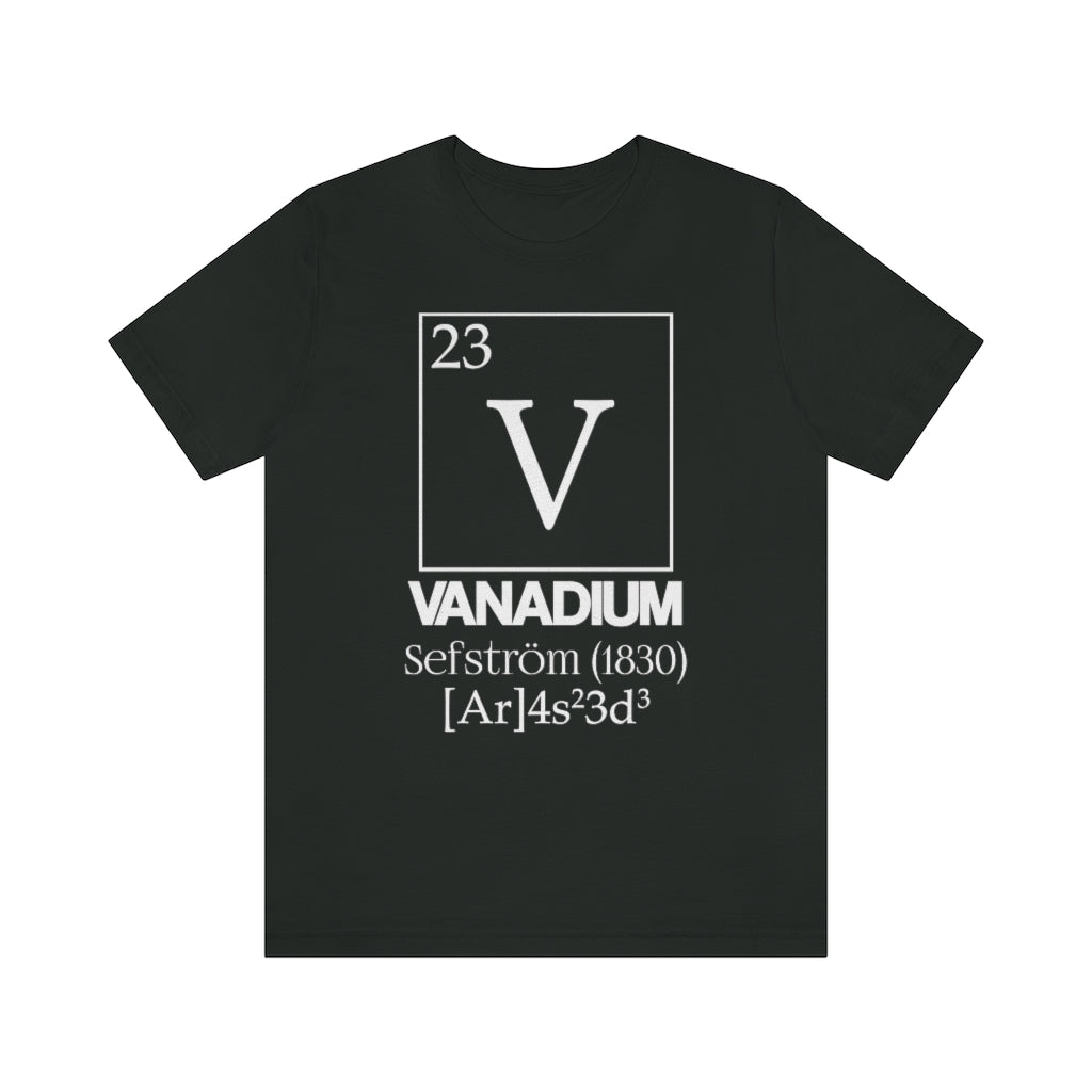 Vanadium Element-23 T-Shirt, by Aardvark Dreams [Elementwear]