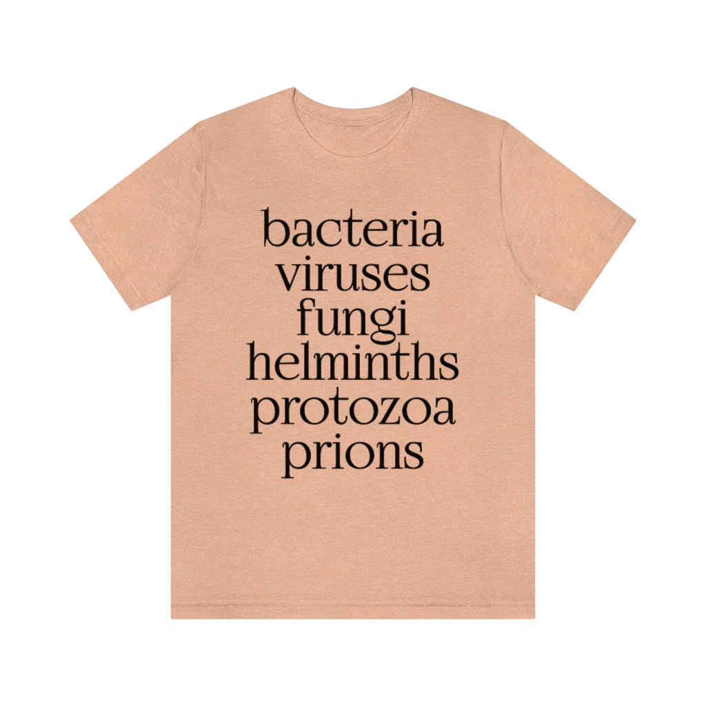 Pathogens T-Shirt, by Aardvark Dreams