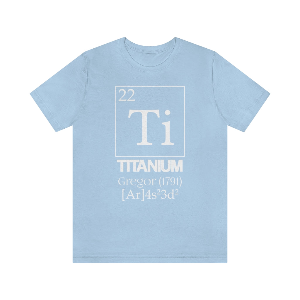 Titanium Element-22 T-Shirt, by Aardvark Dreams [Elementwear]