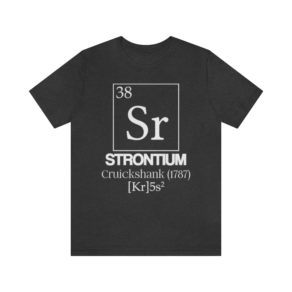 Strontium Element-38 T-Shirt, by Aardvark Dreams [Elementwear]