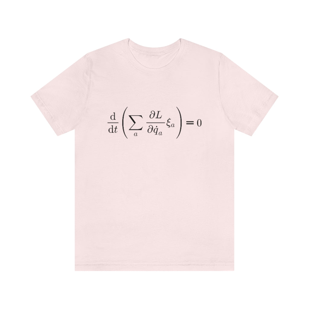 Noether's Equation T-Shirt, by Aardvark Dreams