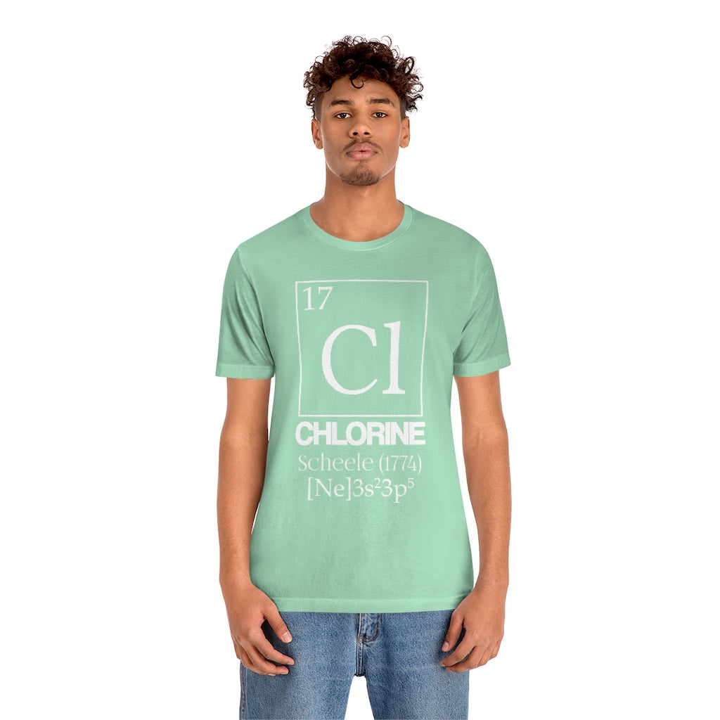 Chlorine Element-17 T-Shirt, by Aardvark Dreams [Elementwear]