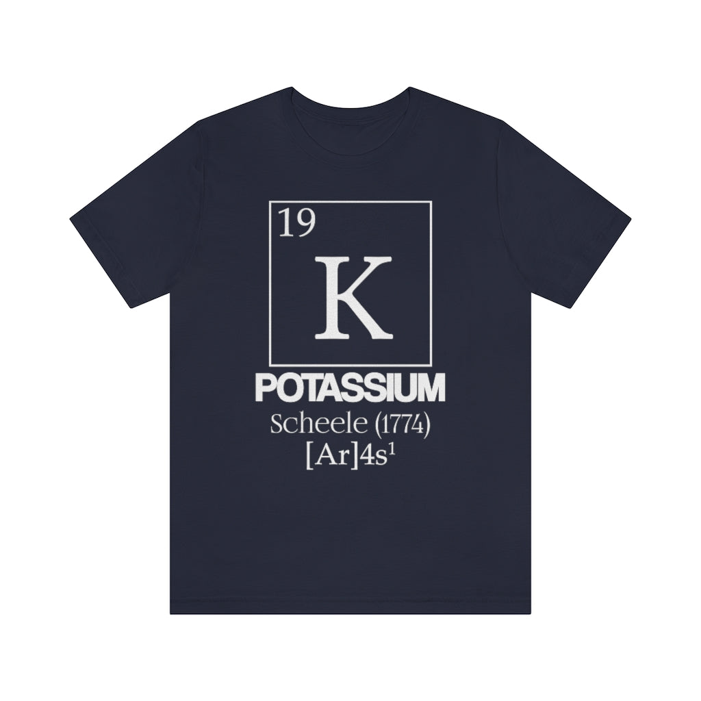 Potassium Element-19 T-Shirt, by Aardvark Dreams [Elementwear]