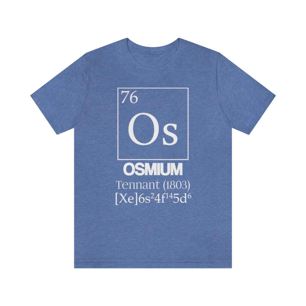 Osmium Element-76 T-Shirt, by Aardvark Dreams [Elementwear]