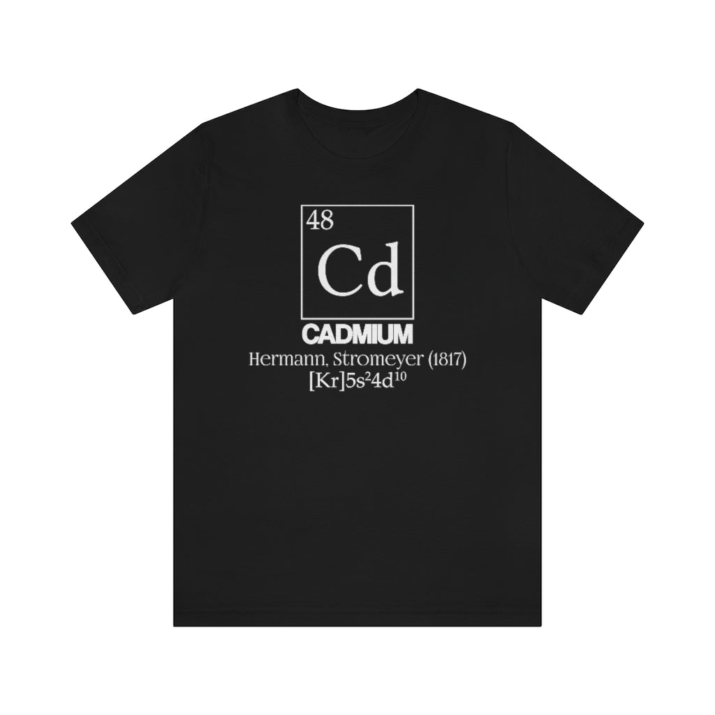 Cadmium Element-48 T-Shirt, by Aardvark Dreams [Elementwear]