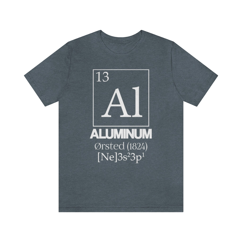 Aluminum Element-13 T-Shirt, by Aardvark Dreams [Elementwear]