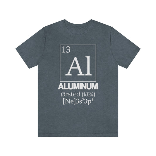 Aluminum Element-13 T-Shirt, by Aardvark Dreams [Elementwear]