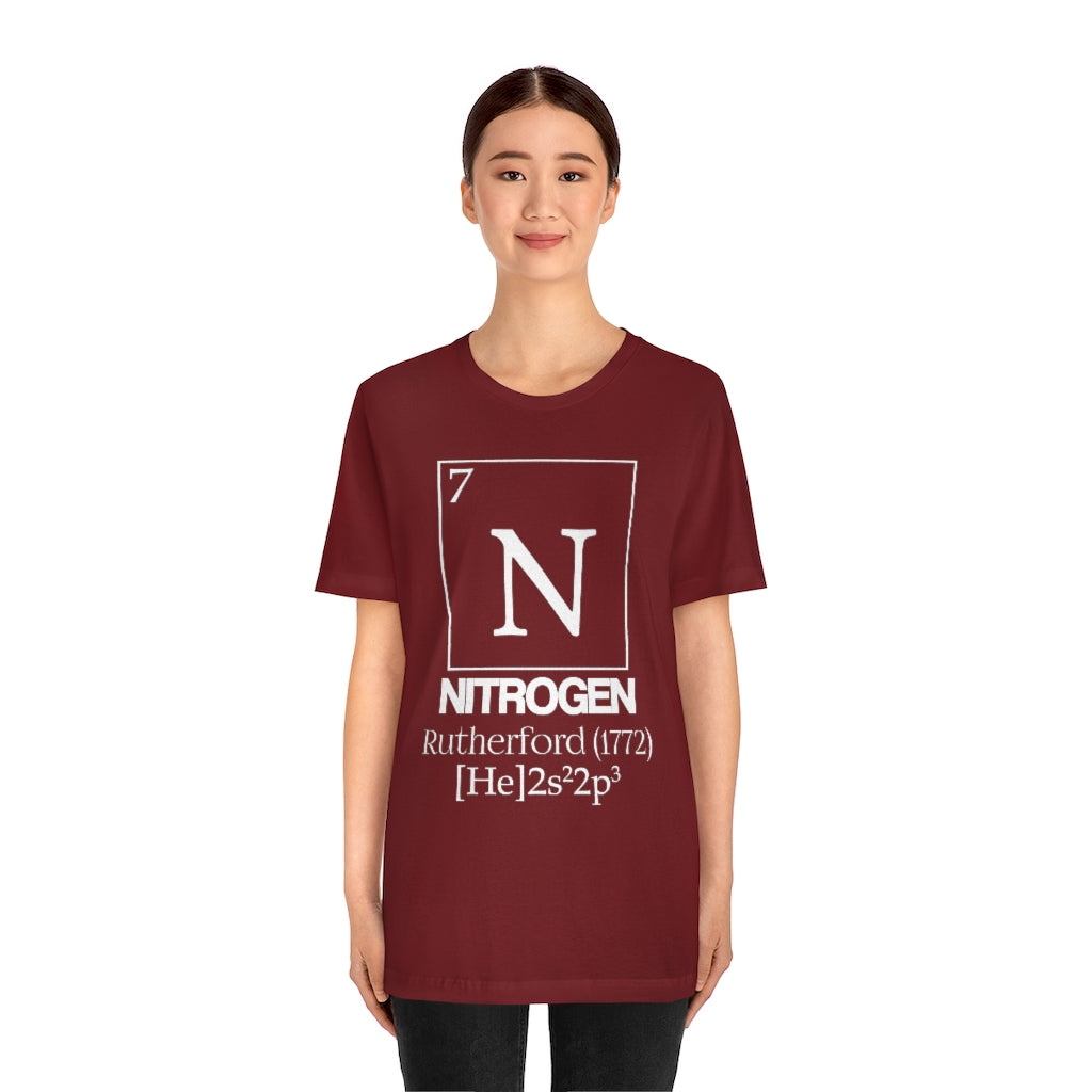 Nitrogen Element-7 T-Shirt, by Aardvark Dreams [Elementwear]