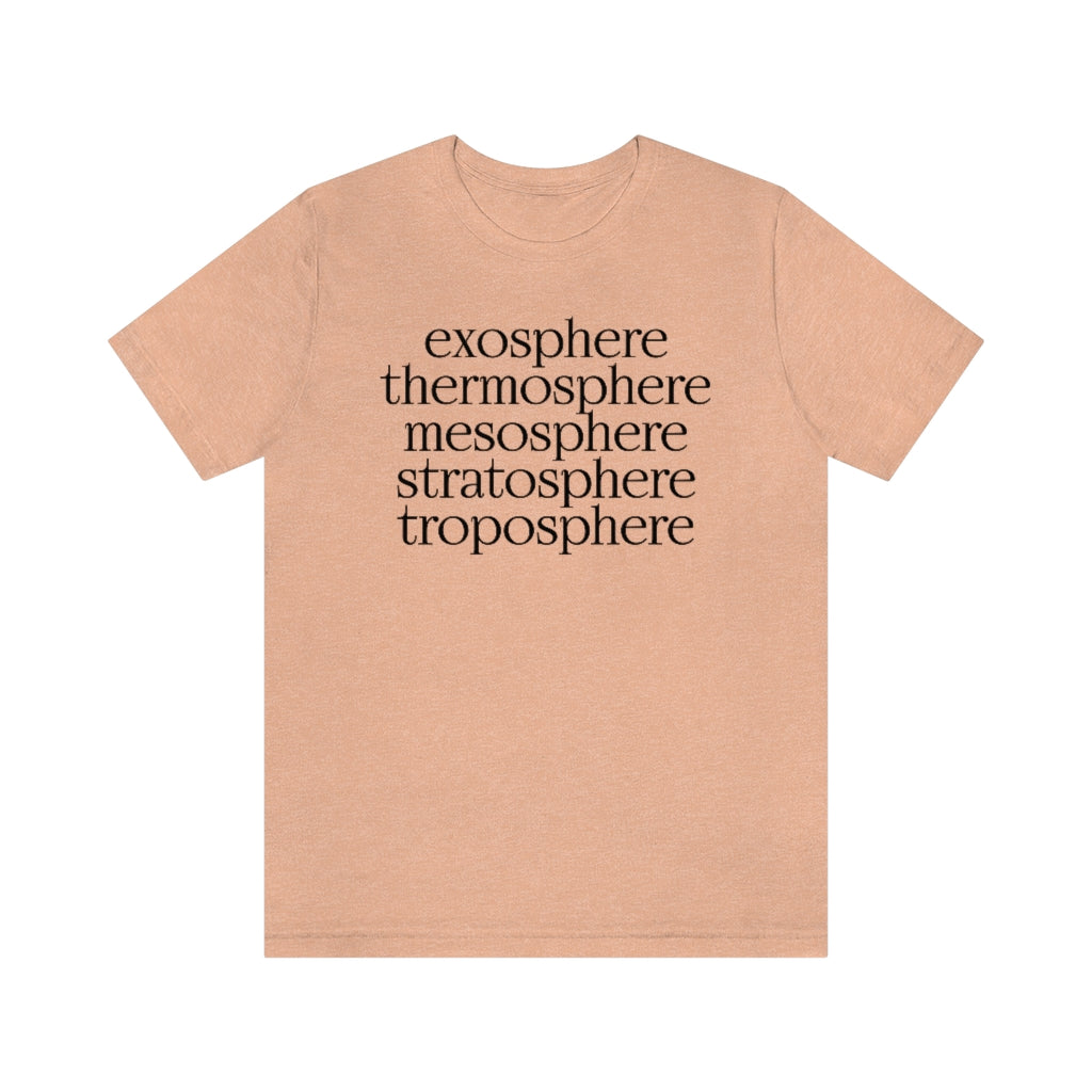 Atmospheric Structure T-Shirt, by Aardvark Dreams