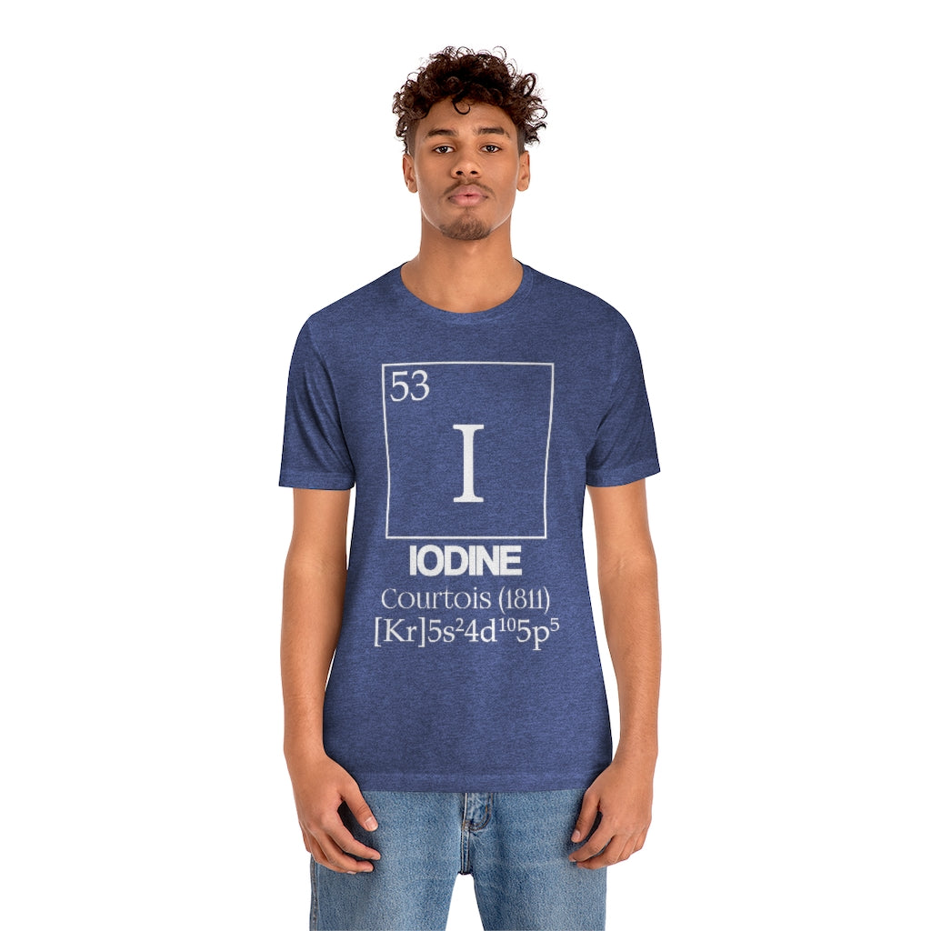 Iodine Element-53 T-Shirt, by Aardvark Dreams [Elementwear]