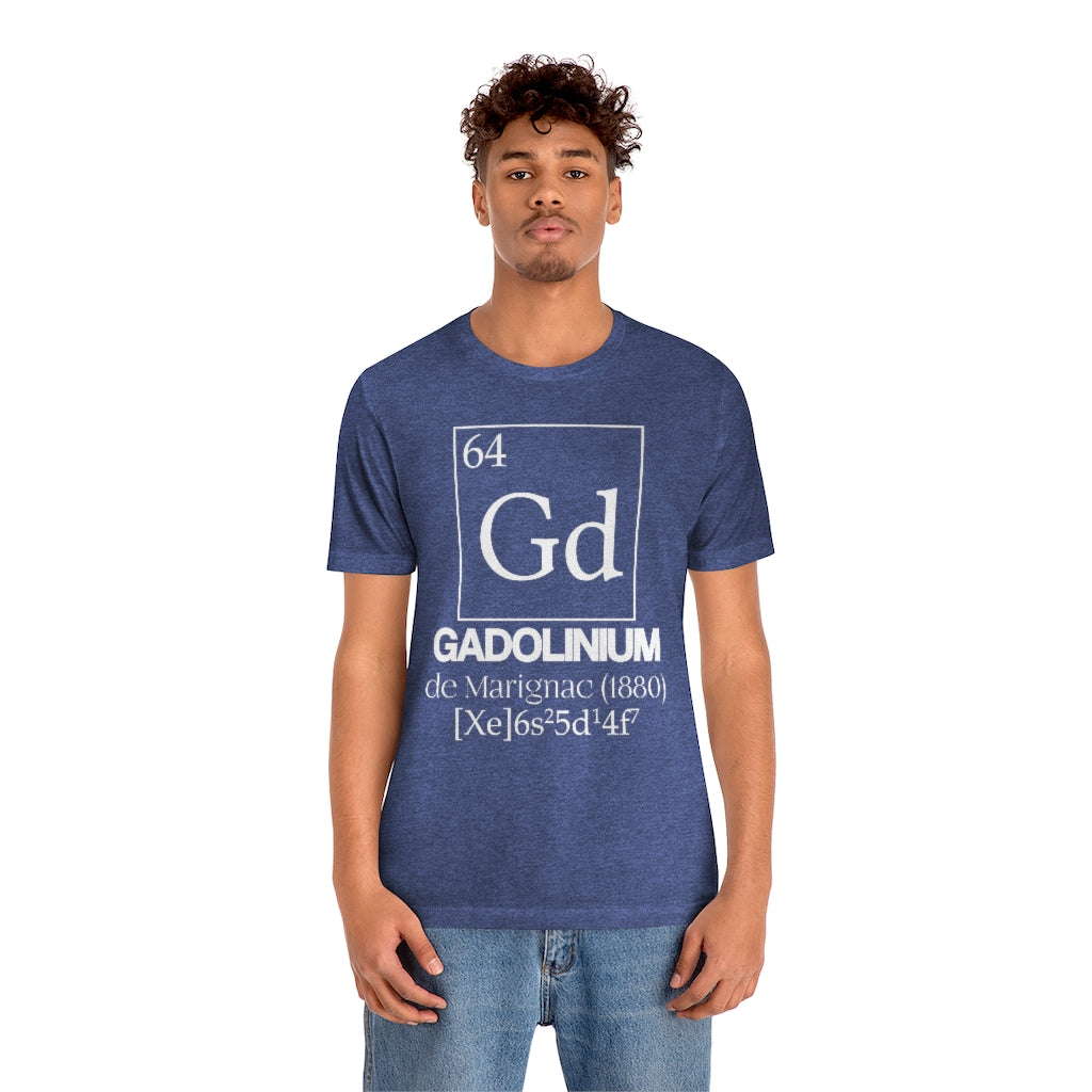 Gadolinium Element-64 T-Shirt, by Aardvark Dreams [Elementwear]