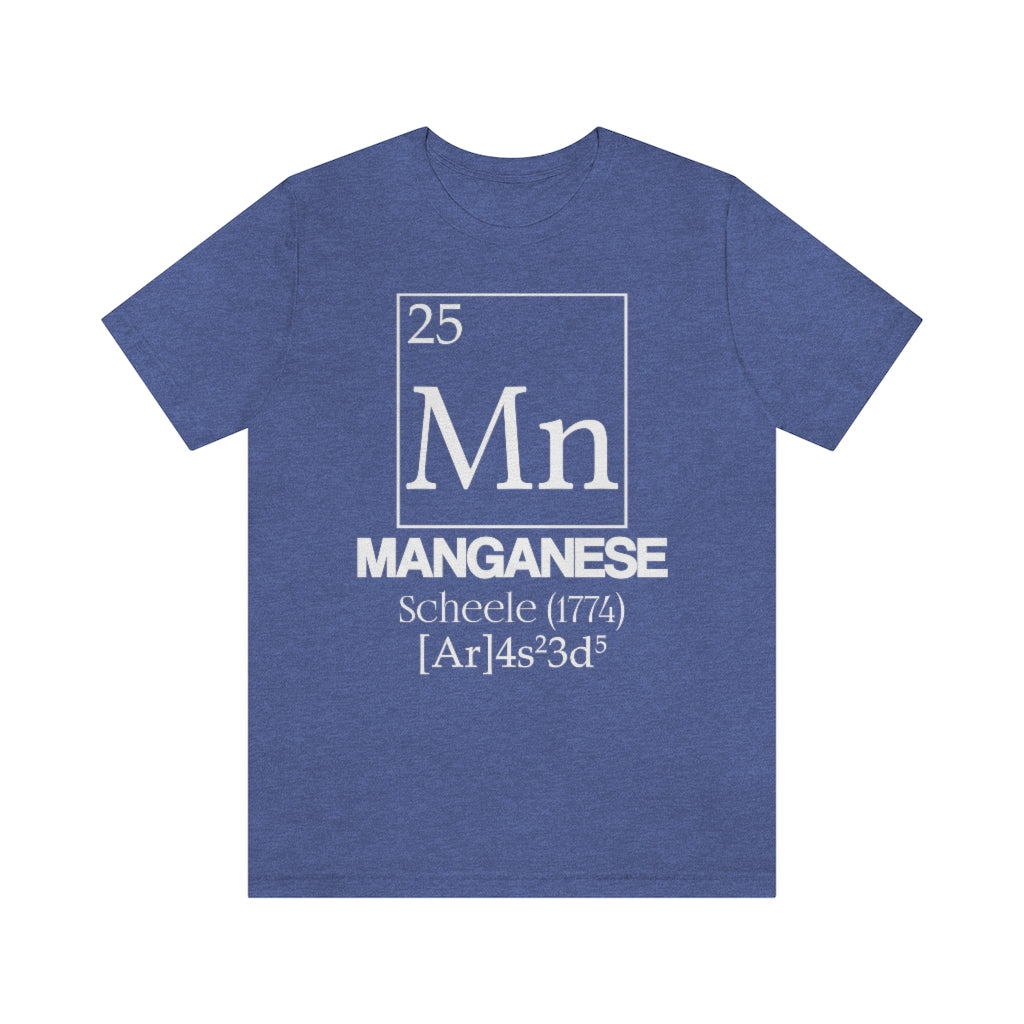 Manganese Element-25 T-Shirt, by Aardvark Dreams [Elementwear]