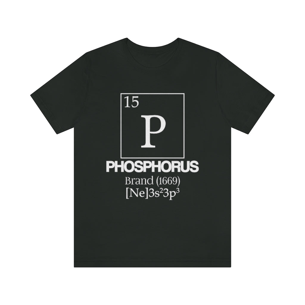 Phosphorus Element-15 T-Shirt, by Aardvark Dreams [Elementwear]