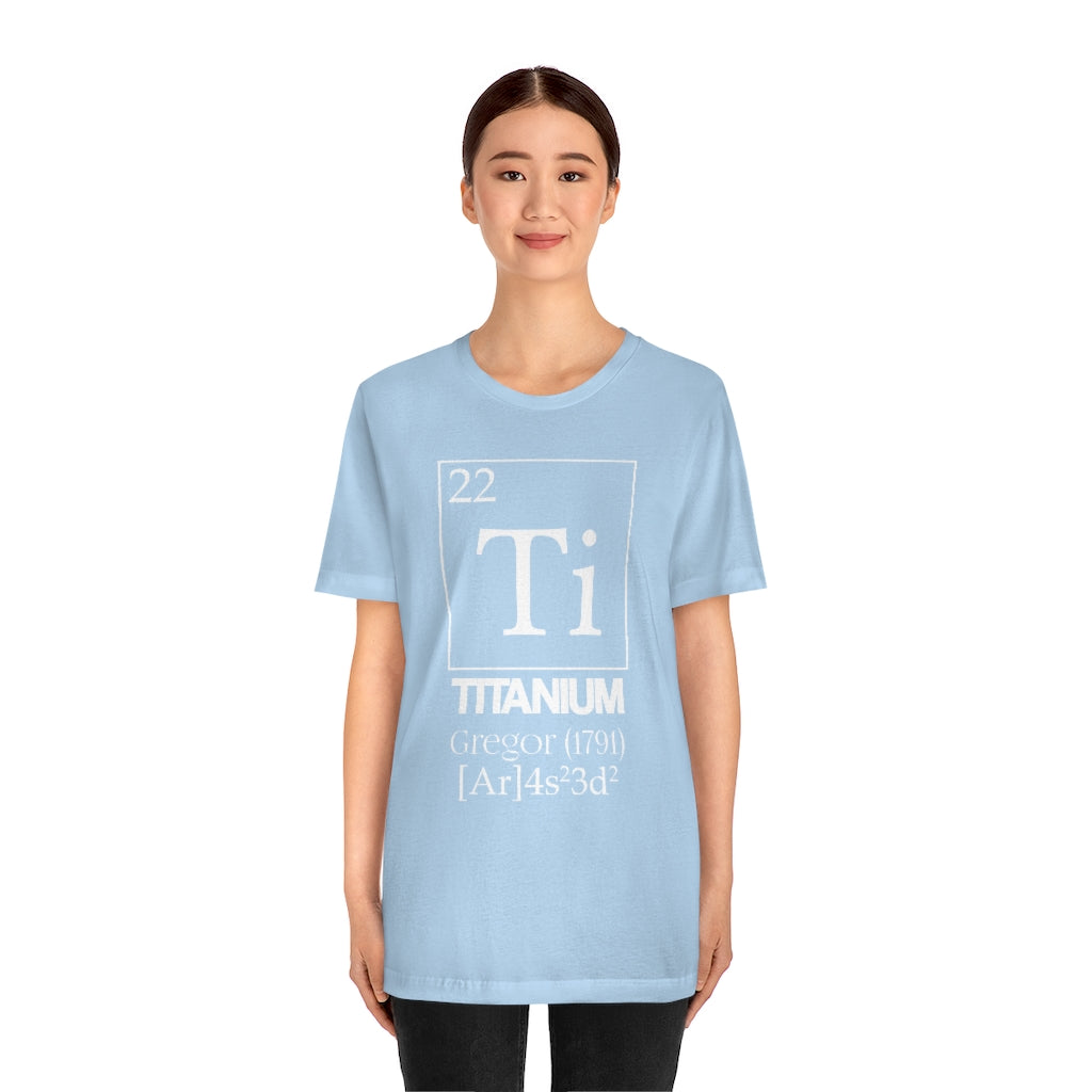 Titanium Element-22 T-Shirt, by Aardvark Dreams [Elementwear]