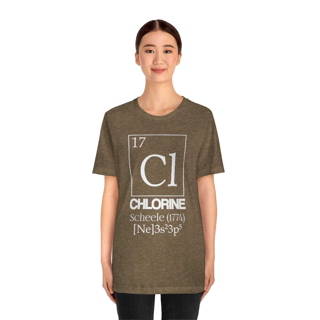 Chlorine Element-17 T-Shirt, by Aardvark Dreams [Elementwear]