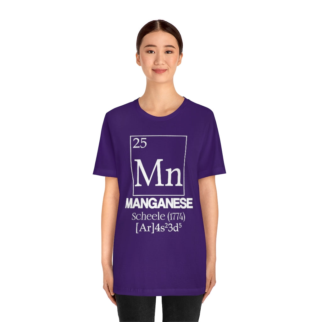 Manganese Element-25 T-Shirt, by Aardvark Dreams [Elementwear]