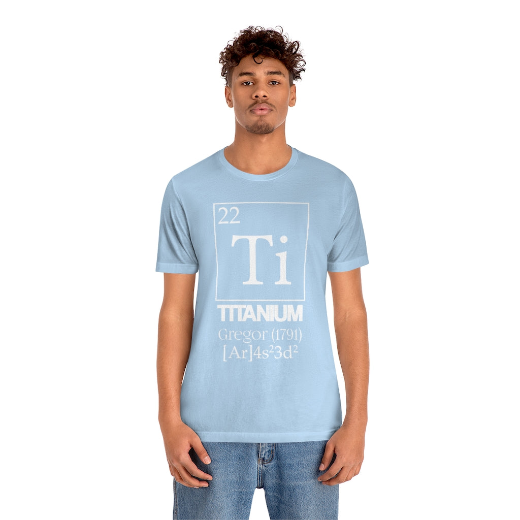 Titanium Element-22 T-Shirt, by Aardvark Dreams [Elementwear]