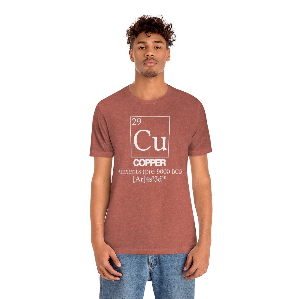 Copper Element-29 T-Shirt, by Aardvark Dreams [Elementwear]