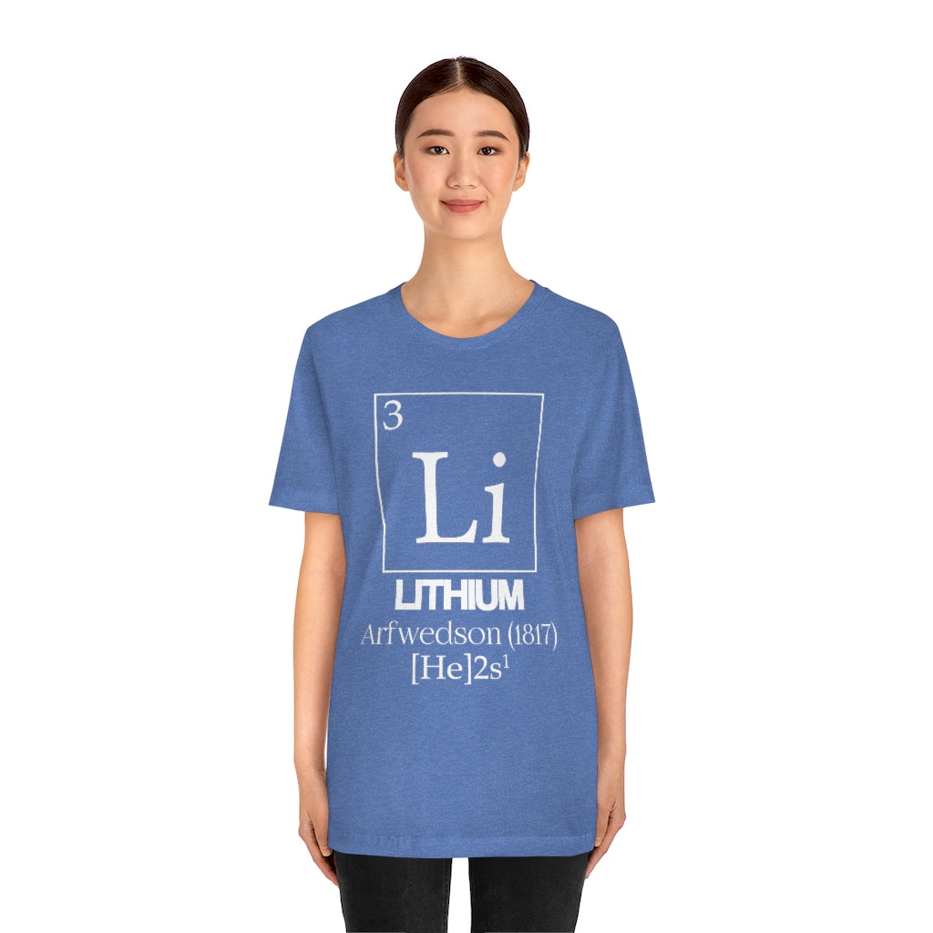 Lithium Element-3 T-Shirt, by Aardvark Dreams [Elementwear]